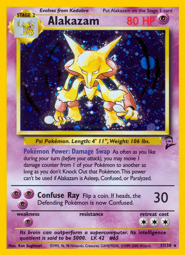 Alakazam (1/130) [Base Set 2] | Gam3 Escape