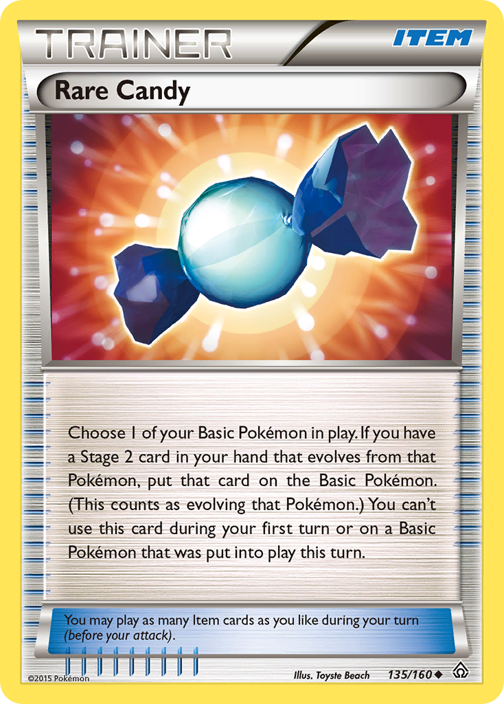 Rare Candy (135/160) [XY: Primal Clash] | Gam3 Escape