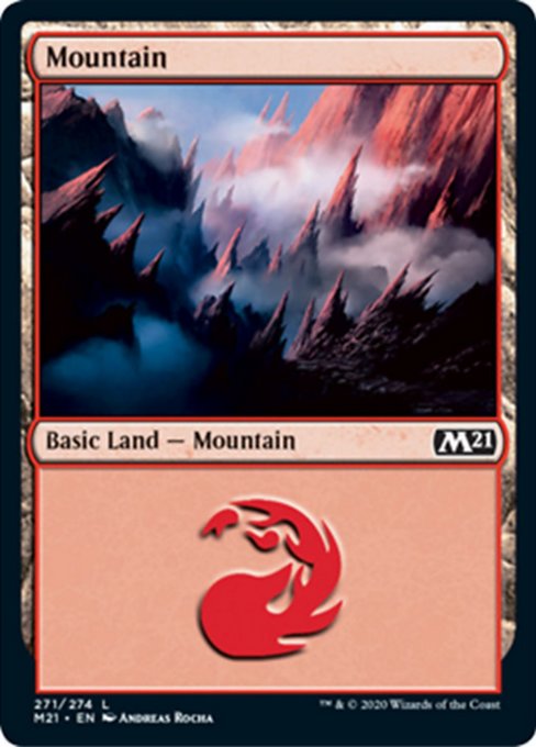 Mountain (271) [Core Set 2021] | Gam3 Escape