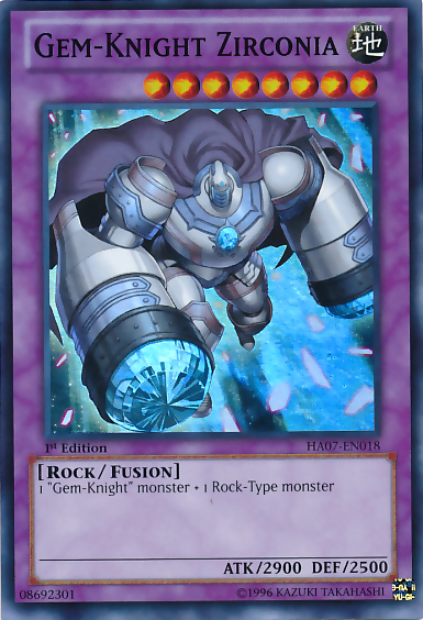 Gem-Knight Zirconia [HA07-EN018] Super Rare | Gam3 Escape