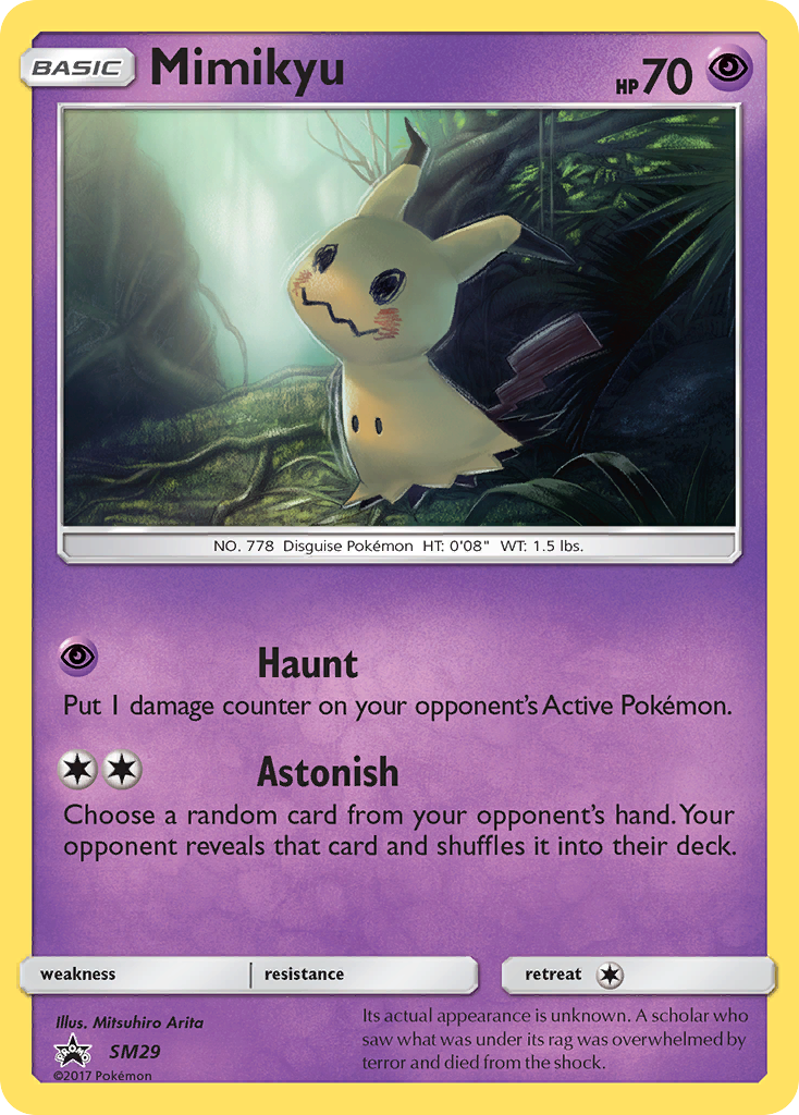 Mimikyu (SM29) [Sun & Moon: Black Star Promos] | Gam3 Escape