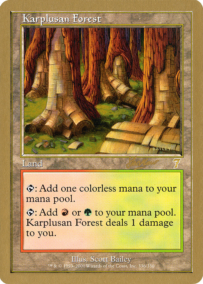 Karplusan Forest (Sim Han How) [World Championship Decks 2002] | Gam3 Escape