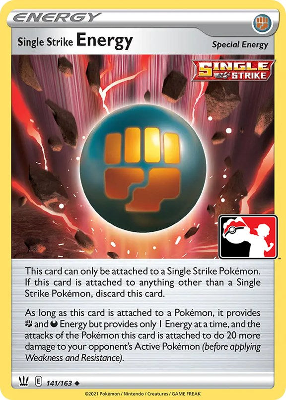 Single Strike Energy (141/163) [Prize Pack Series Two] | Gam3 Escape