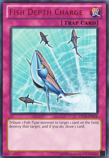 Fish Depth Charge (Red) [DL14-EN018] Rare | Gam3 Escape