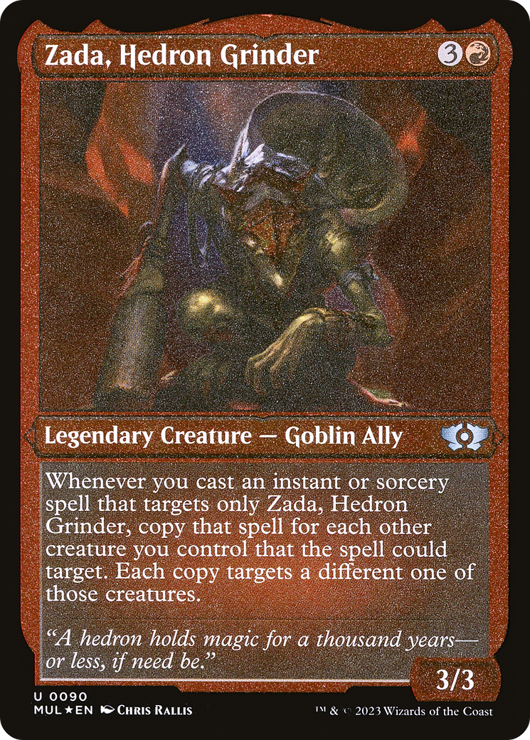 Zada, Hedron Grinder (Foil Etched) [Multiverse Legends] | Gam3 Escape