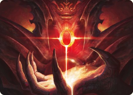 Sol Ring Art Card [The Lord of the Rings: Tales of Middle-earth Art Series] | Gam3 Escape
