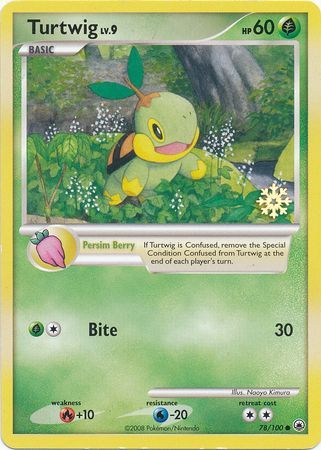 Turtwig (78/100) [Countdown Calendar Promos] | Gam3 Escape