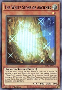 The White Stone of Ancients (Blue) [LDS2-EN013] Ultra Rare | Gam3 Escape