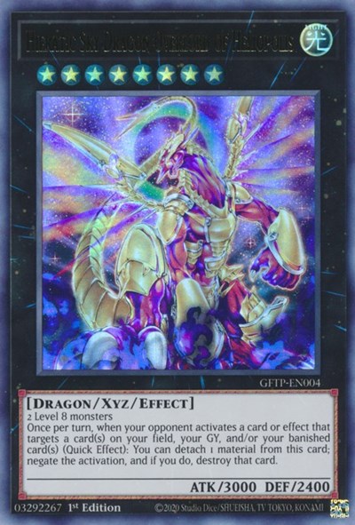 Hieratic Sky Dragon Overlord of Heliopolis [GFTP-EN004] Ultra rare | Gam3 Escape