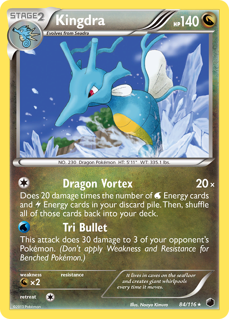 Kingdra (84/116) [Black & White: Plasma Freeze] | Gam3 Escape