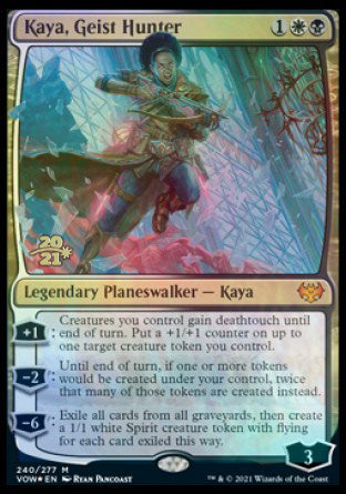 Kaya, Geist Hunter [Innistrad: Crimson Vow Prerelease Promos] | Gam3 Escape