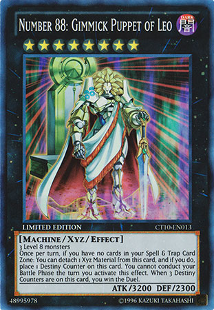 Number 88: Gimmick Puppet of Leo [CT10-EN013] Super Rare | Gam3 Escape