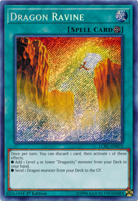 Dragon Ravine [LCKC-EN072] Secret Rare | Gam3 Escape