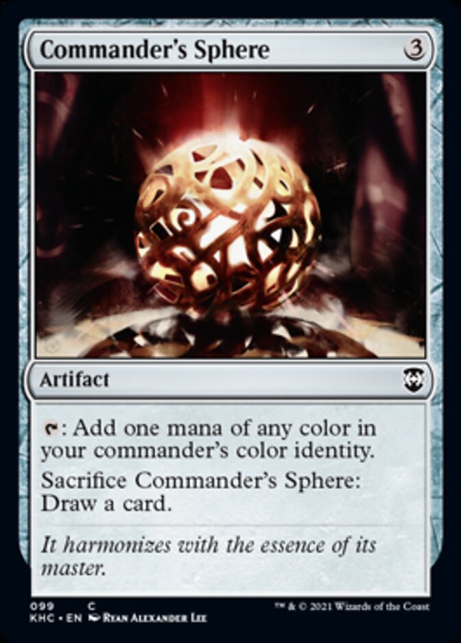 Commander's Sphere [Kaldheim Commander] | Gam3 Escape