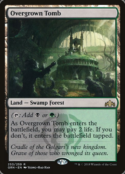 Overgrown Tomb [Guilds of Ravnica] | Gam3 Escape