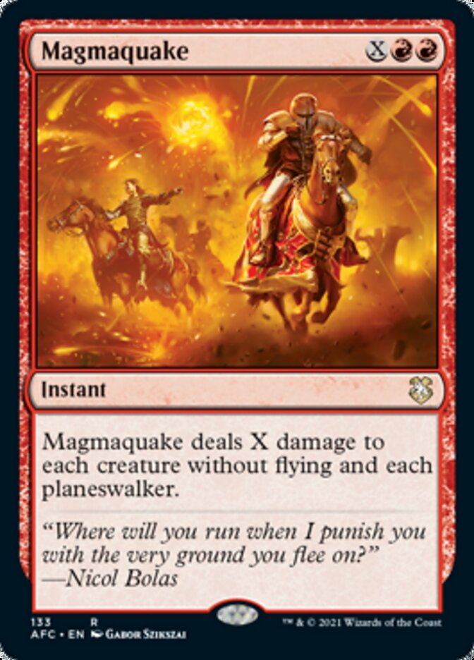 Magmaquake [Dungeons & Dragons: Adventures in the Forgotten Realms Commander] | Gam3 Escape