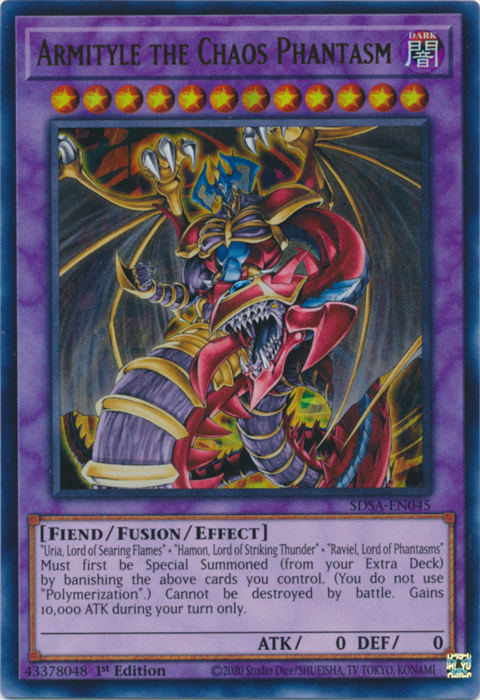 Armityle the Chaos Phantom [SDSA-EN045] Ultra Rare | Gam3 Escape