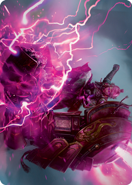 Voltage Surge Art Card [Kamigawa: Neon Dynasty Art Series] | Gam3 Escape