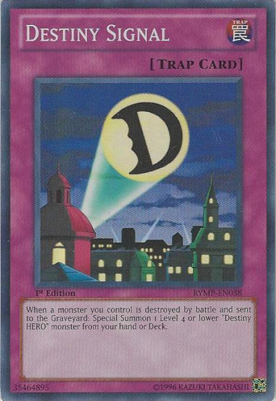 Destiny Signal [RYMP-EN038] Super Rare | Gam3 Escape