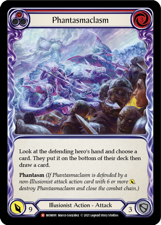 Phantasmaclasm (Rainbow Foil) [MON091-RF] 1st Edition Rainbow Foil | Gam3 Escape