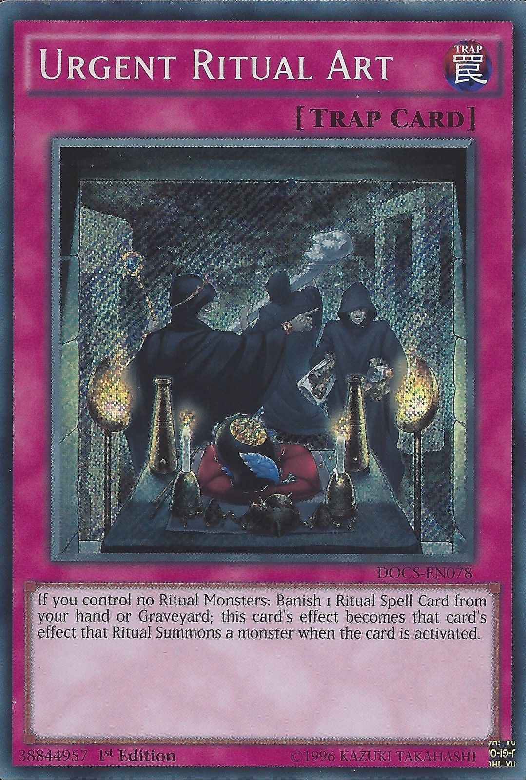 Urgent Ritual Art [DOCS-EN078] Secret Rare | Gam3 Escape