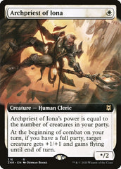 Archpriest of Iona (Extended Art) [Zendikar Rising] | Gam3 Escape