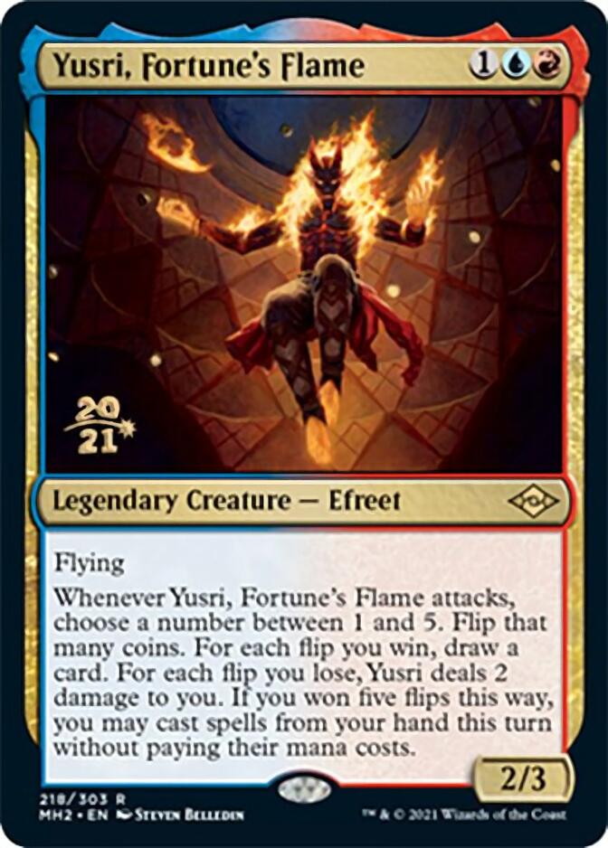 Yusri, Fortune's Flame [Modern Horizons 2 Prerelease Promos] | Gam3 Escape