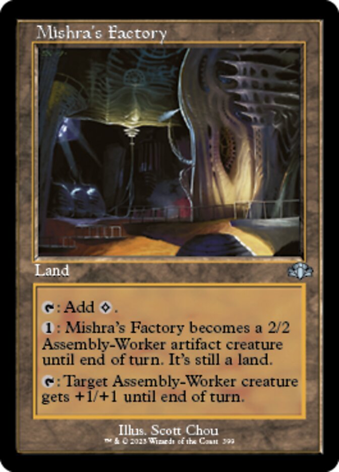 Mishra's Factory (Retro) [Dominaria Remastered] | Gam3 Escape