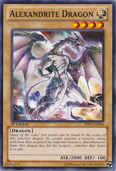 Alexandrite Dragon [BP02-EN004] Common | Gam3 Escape