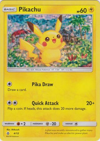 Pikachu (4/12) [McDonald's Promos: 2018 Collection] | Gam3 Escape