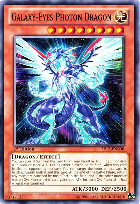 Galaxy-Eyes Photon Dragon [SP13-EN008] Common | Gam3 Escape