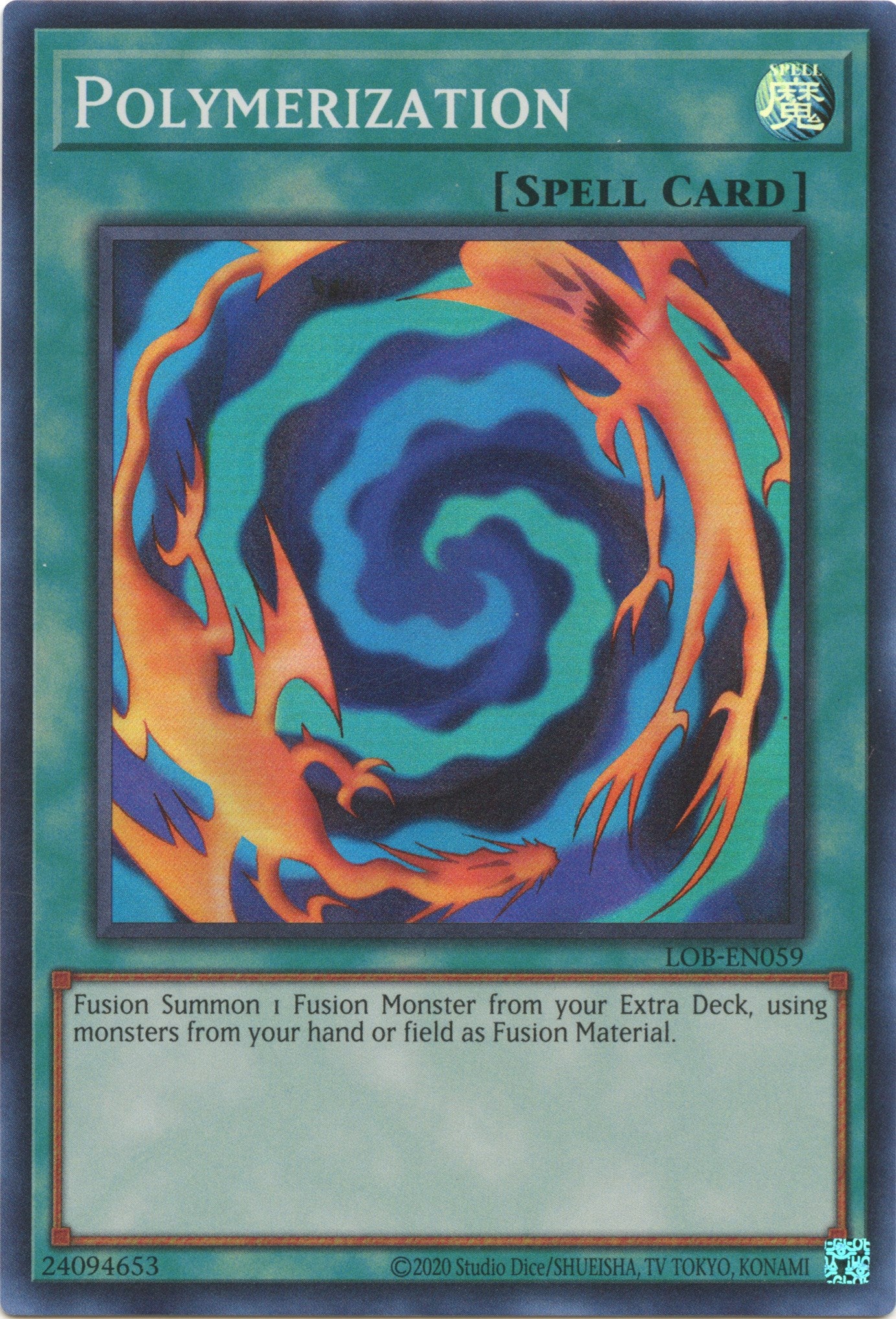 Polymerization (25th Anniversary) [LOB-EN059] Super Rare | Gam3 Escape
