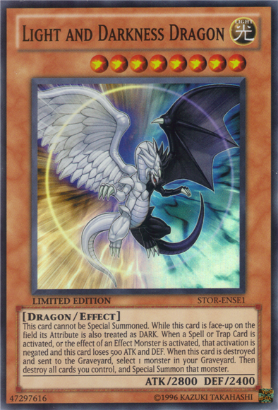 Light and Darkness Dragon [STOR-ENSE1] Super Rare | Gam3 Escape