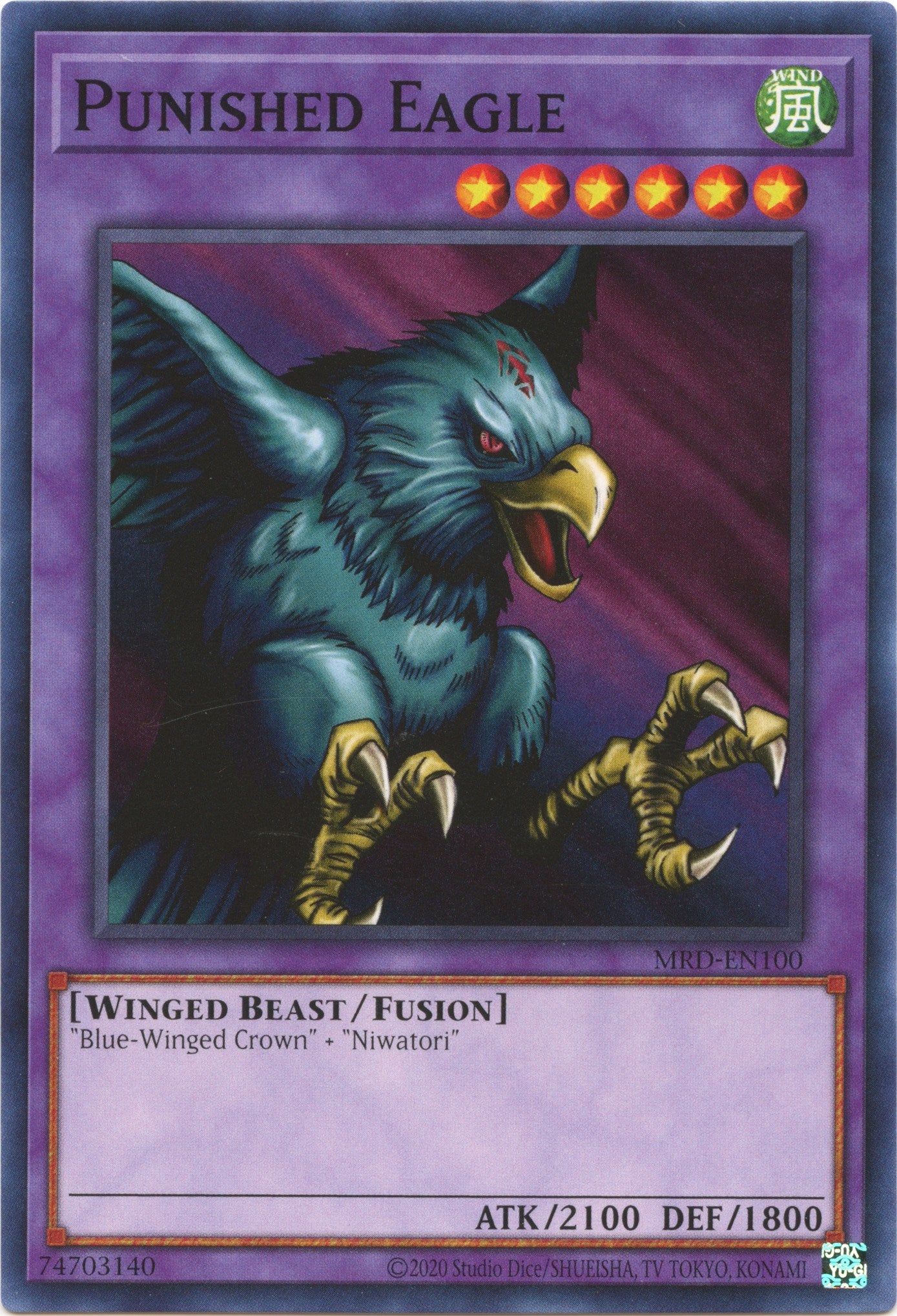 Punished Eagle (25th Anniversary) [MRD-EN100] Common | Gam3 Escape
