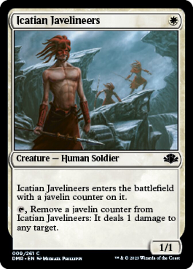 Icatian Javelineers [Dominaria Remastered] | Gam3 Escape