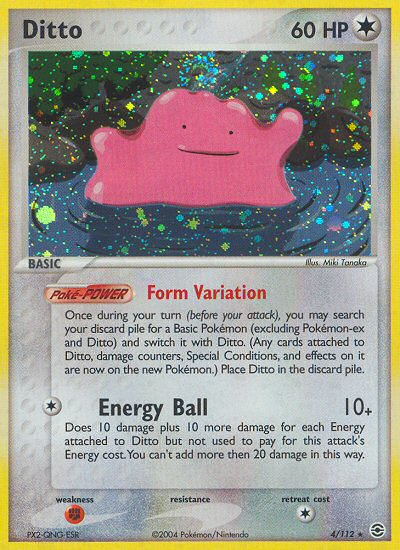 Ditto (4/112) [EX: FireRed & LeafGreen] | Gam3 Escape