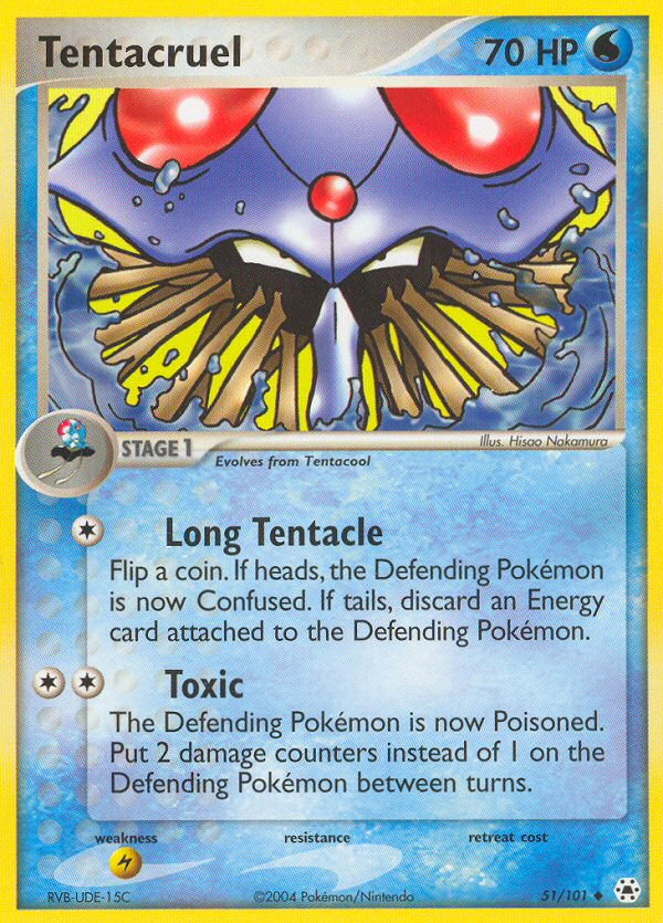 Tentacruel (51/101) [EX: Hidden Legends] | Gam3 Escape