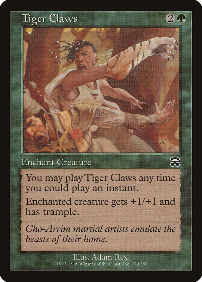 Tiger Claws [Mercadian Masques] | Gam3 Escape