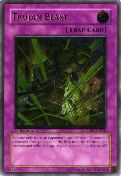 Trojan Blast (UTR) [CDIP-EN056] Ultimate Rare | Gam3 Escape