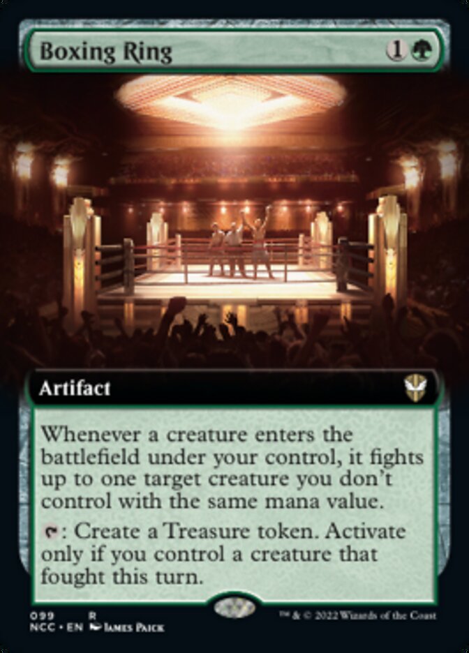 Boxing Ring (Extended Art) [Streets of New Capenna Commander] | Gam3 Escape