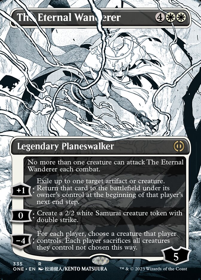 The Eternal Wanderer (Borderless Manga) [Phyrexia: All Will Be One] | Gam3 Escape