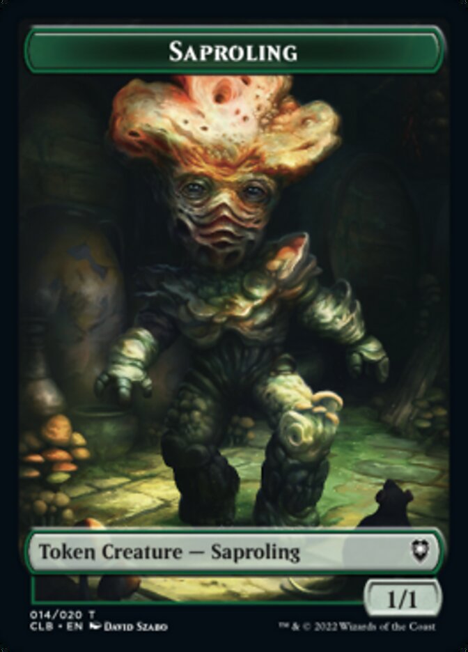 Saproling Token [Commander Legends: Battle for Baldur's Gate Tokens] | Gam3 Escape