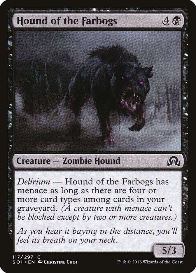 Hound of the Farbogs [Shadows over Innistrad] | Gam3 Escape