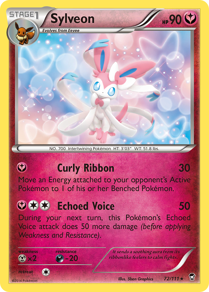 Sylveon (72/111) [XY: Furious Fists] | Gam3 Escape