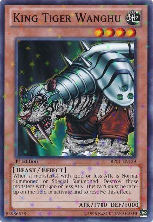 King Tiger Wanghu [BP01-EN129] Starfoil Rare | Gam3 Escape