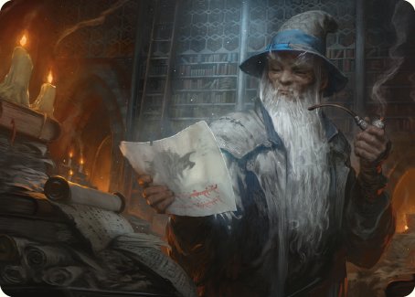 Learn from the Past Art Card [The Lord of the Rings: Tales of Middle-earth Art Series] | Gam3 Escape