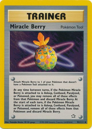 Miracle Berry (94/111) [Neo Genesis Unlimited] | Gam3 Escape