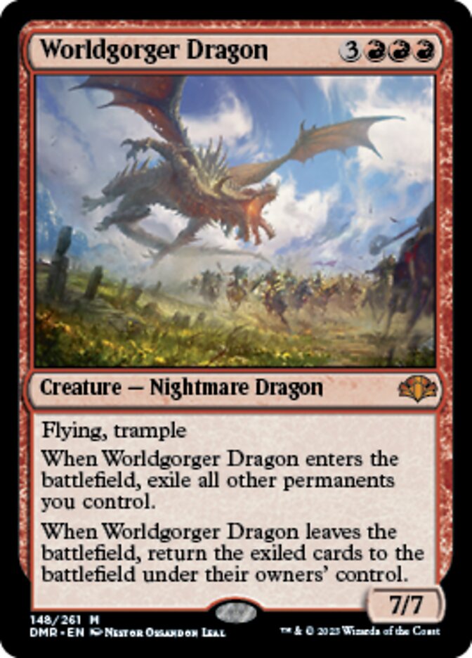 Worldgorger Dragon [Dominaria Remastered] | Gam3 Escape