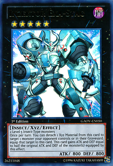 Inzektor Exa-Stag [GAOV-EN050] Ultra Rare | Gam3 Escape