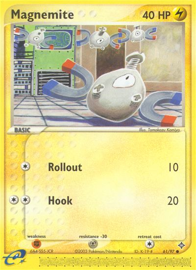 Magnemite (61/97) [EX: Dragon] | Gam3 Escape